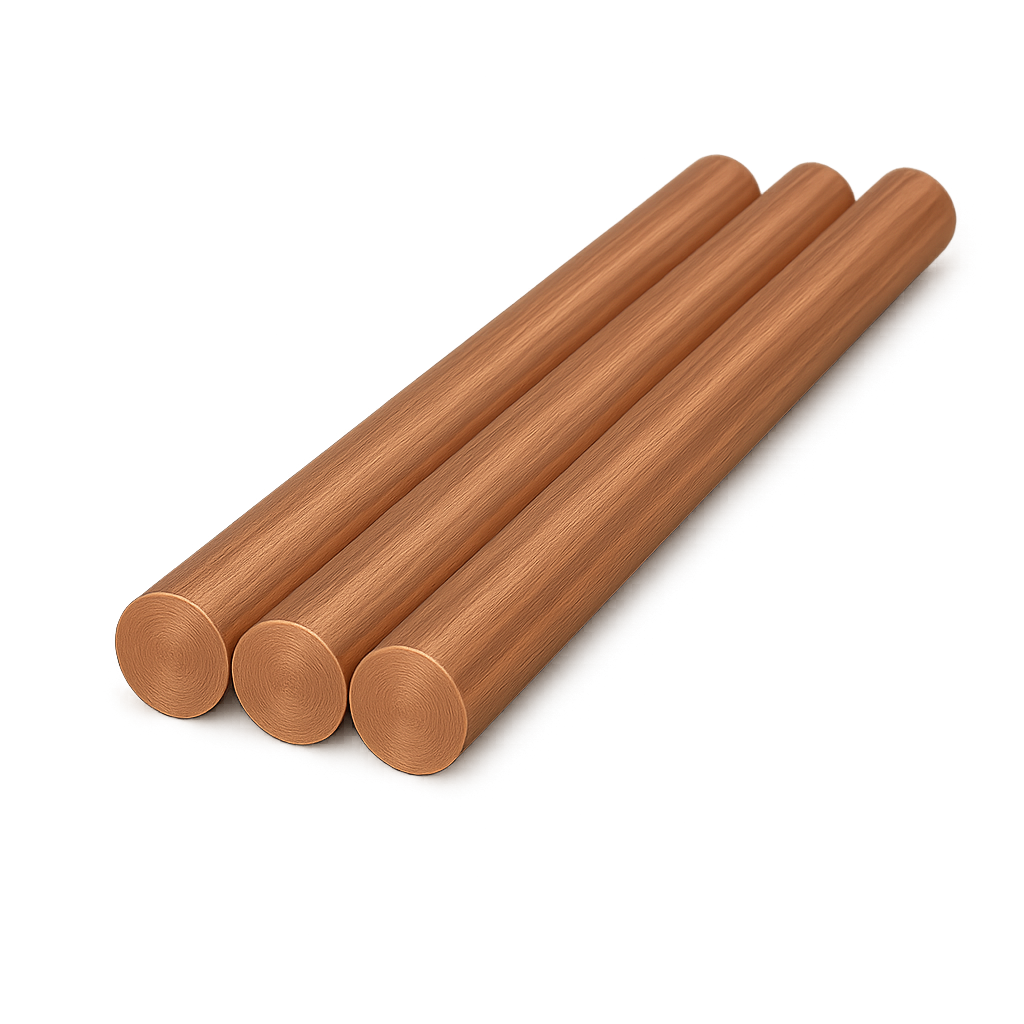 Круг медный - фото