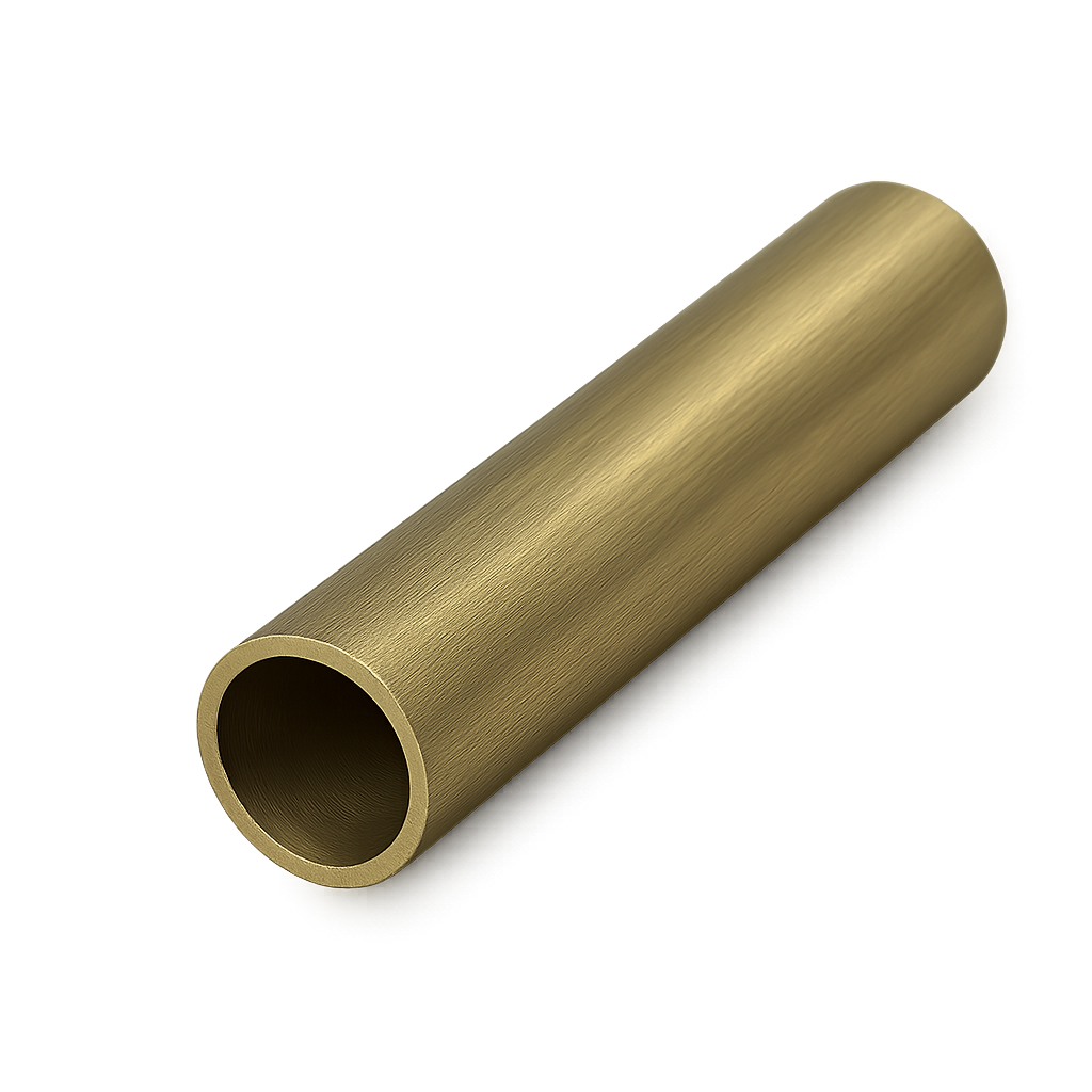 Труба латунная - фото